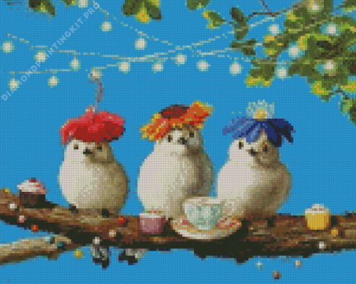 Tea Party Diamond Painting