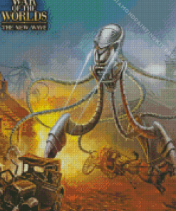 The War of The Worlds Diamond Painting