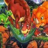 The Land Before Time Poster Diamond Painting