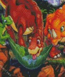 The Land Before Time Poster Diamond Painting