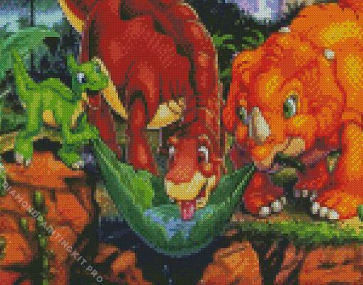 The Land Before Time Poster Diamond Painting