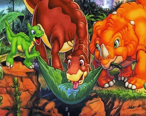 The Land Before Time Poster Diamond Painting