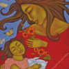 Whimsical Mother Tamara Adams Diamond Painting