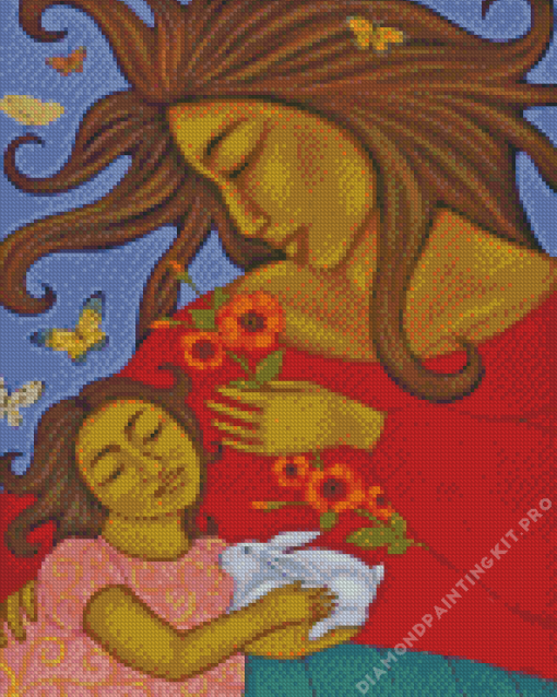 Whimsical Mother Tamara Adams Diamond Painting