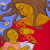 Whimsical Mother Tamara Adams Diamond Painting