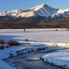 Winter in Mount Elbert Colorado Mountains Diamond Painting