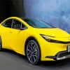 Yellow Prius Diamond Painting