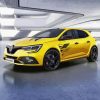 Yellow Renault Megane Sport Diamond Painting