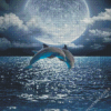 Cute Dolphins Art Diamond Paintings