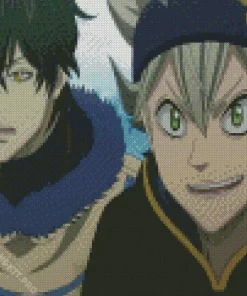 Asta And Yuno Diamond Painting