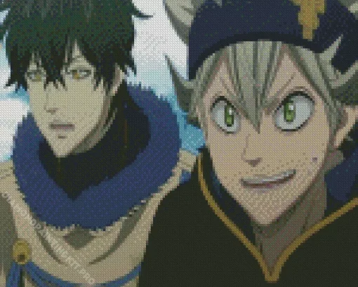 Asta And Yuno Diamond Painting