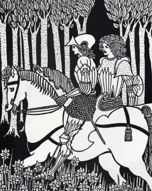 Aubrey Beardsley Diamond Painting