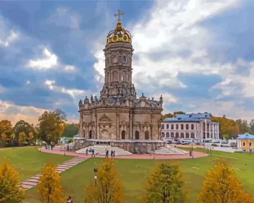 Church Of The Sign Russia Diamond Painting