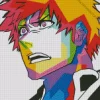 Colorful Bleach Ichigo Diamond Painting