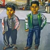 Dominican Boys By Alice Neel Diamond Painting