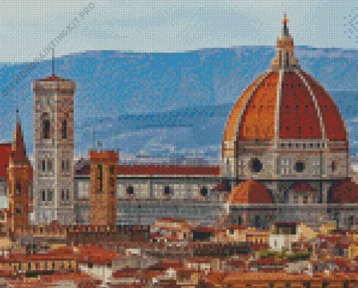 Duomo Di Firenze Cathedral Diamond Painting