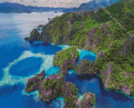 El Nido Palawan Diamond Painting