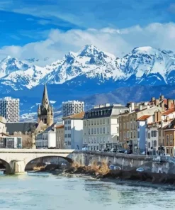 Grenoble City Diamond Painting