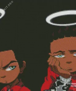 Huey And Riley Freeman Diamond Painting