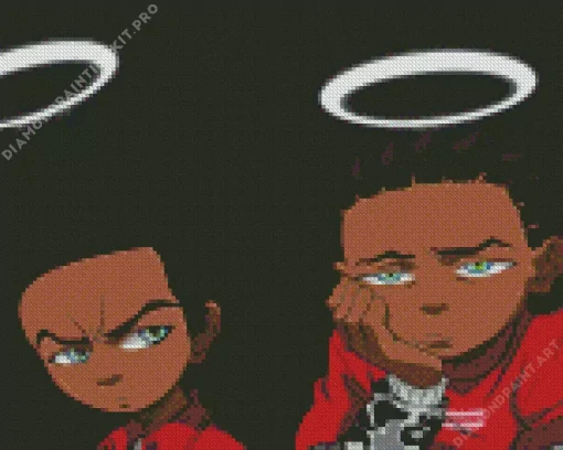 Huey And Riley Freeman Diamond Painting