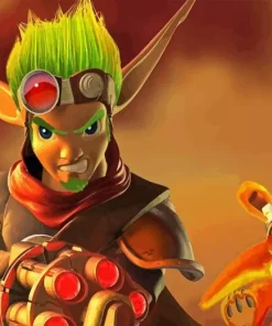 Jak And Daxter Game Diamond Painting