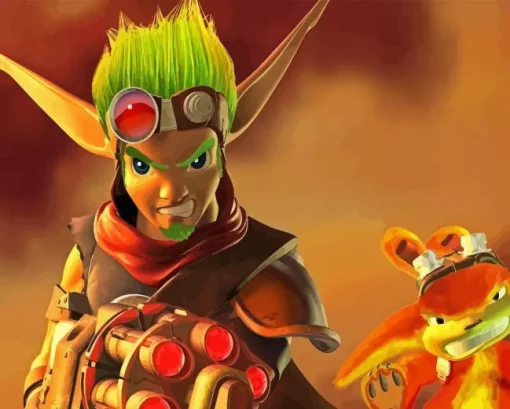 Jak And Daxter Game Diamond Painting