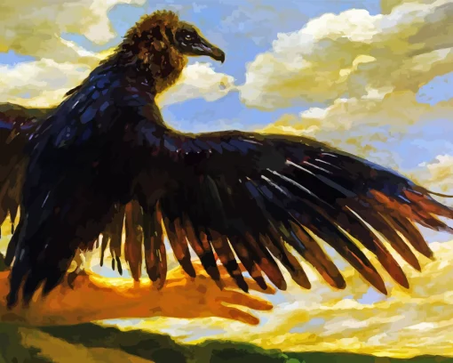 Jamie Wyeth Golden Eagle Diamond Painting