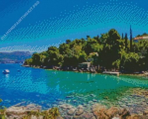 Kolocep Island Diamond Painting