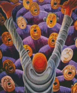 Lift Every Voice By Ernie Barnes Diamond Painting