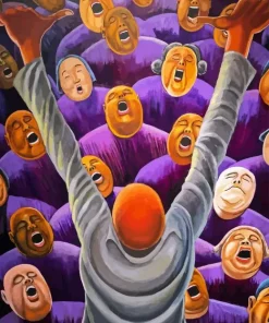 Lift Every Voice By Ernie Barnes Diamond Painting