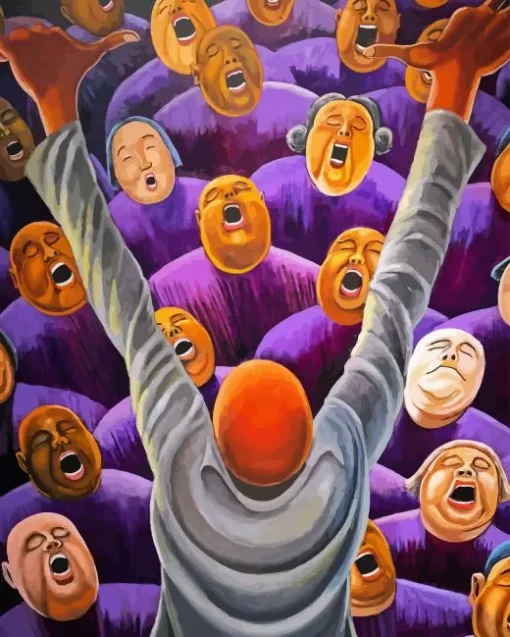 Lift Every Voice By Ernie Barnes Diamond Painting