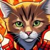 Marvel Cat Diamond Painting