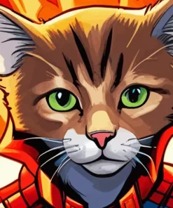 Marvel Cat Diamond Painting