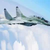 Mig 29 Fulcrum Aircraft Diamond Painting