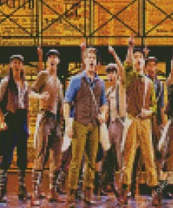 Newsies Characters Diamond Painting