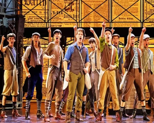 Newsies Characters Diamond Painting