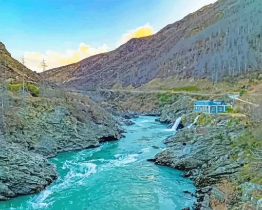 Otago Kawarau River Diamond Painting