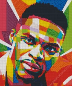 Pop Art Russell Westbrook Diamond Painting