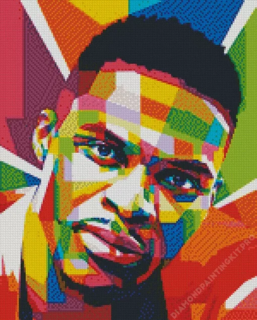 Pop Art Russell Westbrook Diamond Painting