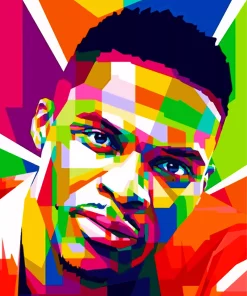 Pop Art Russell Westbrook Diamond Painting