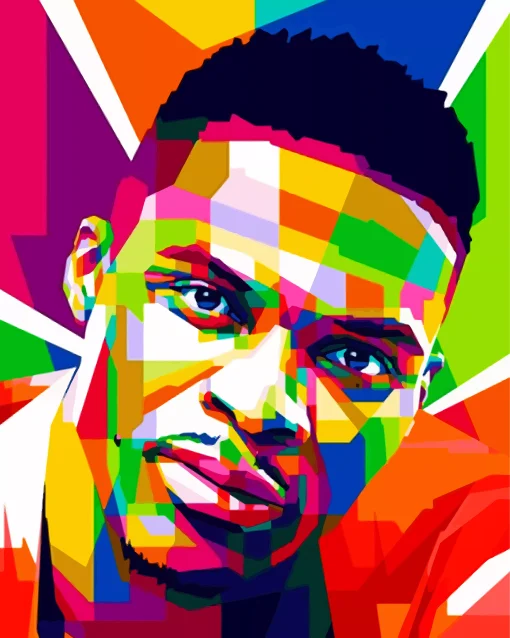 Pop Art Russell Westbrook Diamond Painting