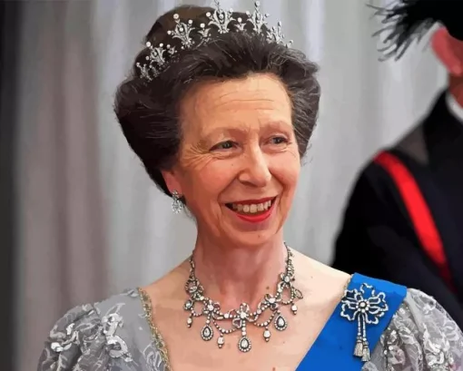 Princess Anne Smiling Diamond Painting