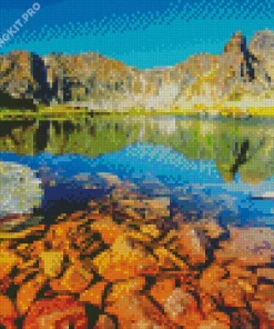 Retezat National Park Mountains Diamond Painting