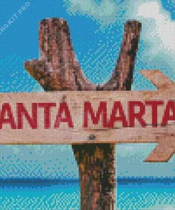 Santa Marta Diamond Painting