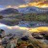 Sunrise Wast Water Lake Diamond Painting