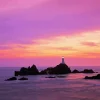 Sunset Over Corbiere Lighthouse Diamond Painting