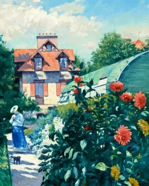 The Garden At Petit Gennevilliers Diamond Painting