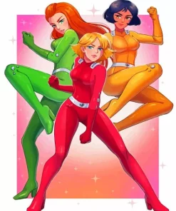 Totally Spies Characters Diamond Painting