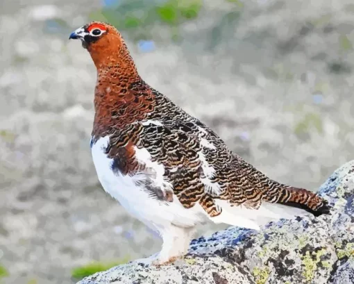 Willow Ptarmigan Diamond Painting