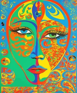 Aesthetic Abstract Face Art Diamond Painting